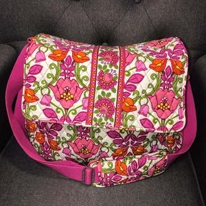 Vera Bradley floral diaper bag
